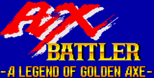 Ax Battler A Legend Of Golden Axe
