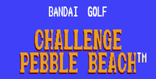 Bandai Golf: Challenge Pebble Beach