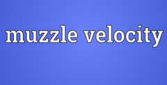 Muzzle Velocity