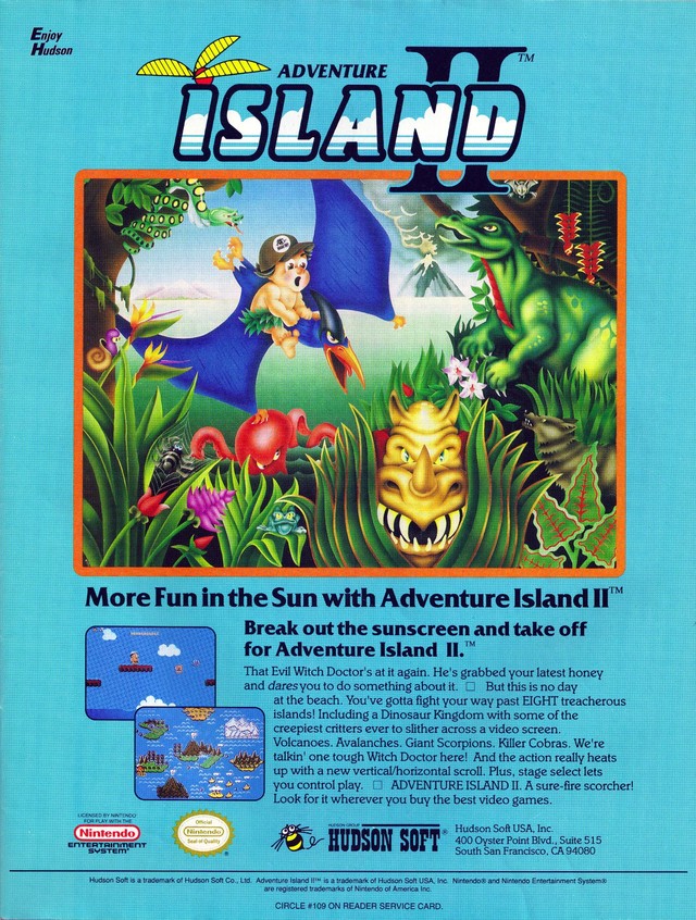 Adventure Island 2 Adventure Island 2 Poster