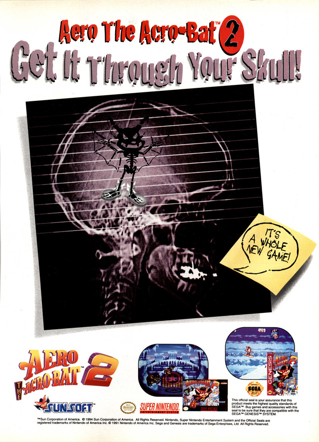 Aero the Acro-Bat 2 Aero the Acro-Bat 2 Poster