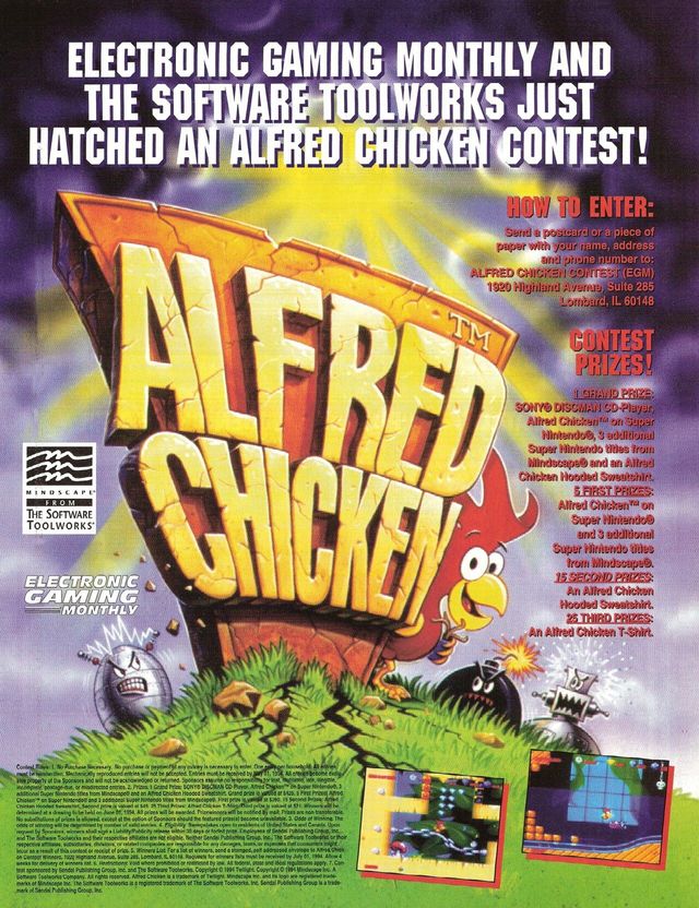Alfred Chicken Alfred Chicken Poster