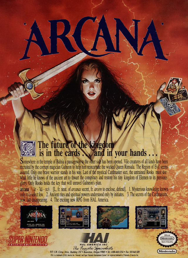 Arcana Arcana Poster