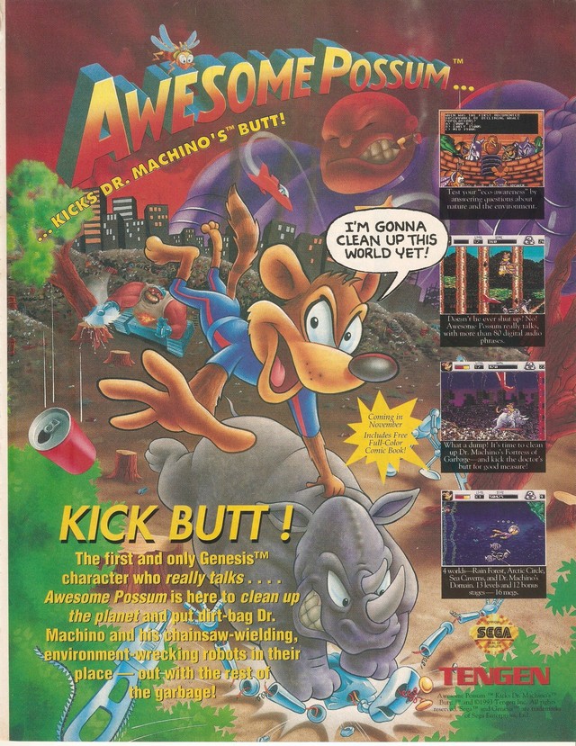 Awesome Possum Awesome Possum Poster