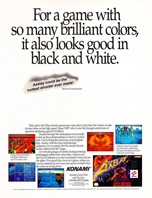 Axelay Axelay Poster