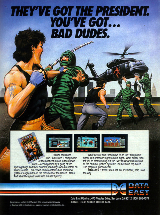 Bad Dudes Bad Dudes Poster