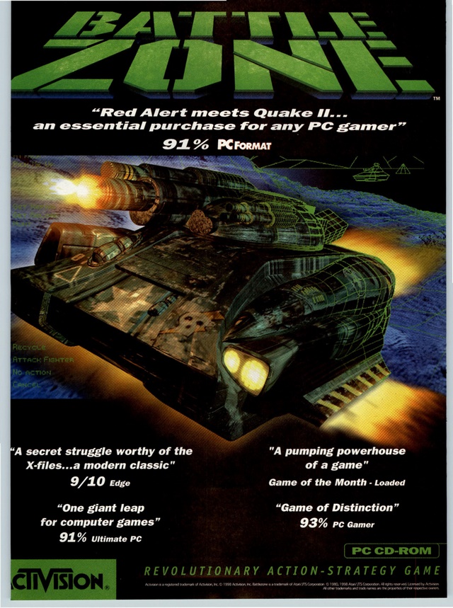 Battlezone Battlezone Poster