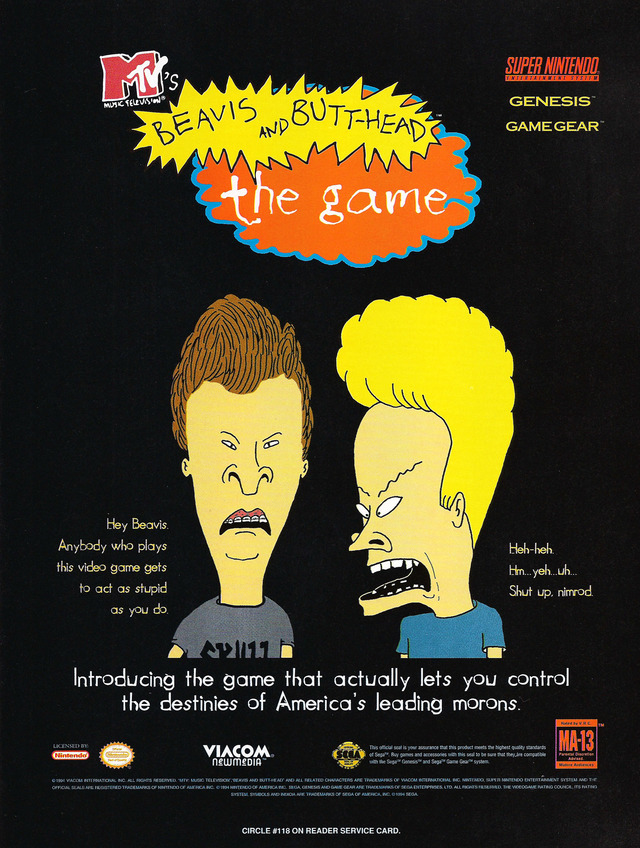 Beavis & Butt-Head Beavis & Butt-Head Poster
