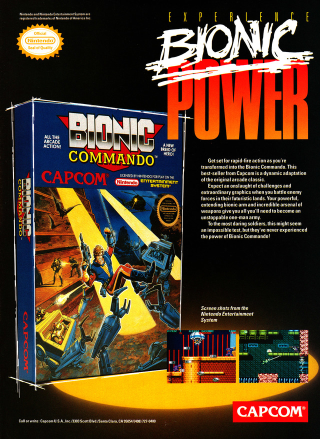Bionic Commando Bionic Commando Poster