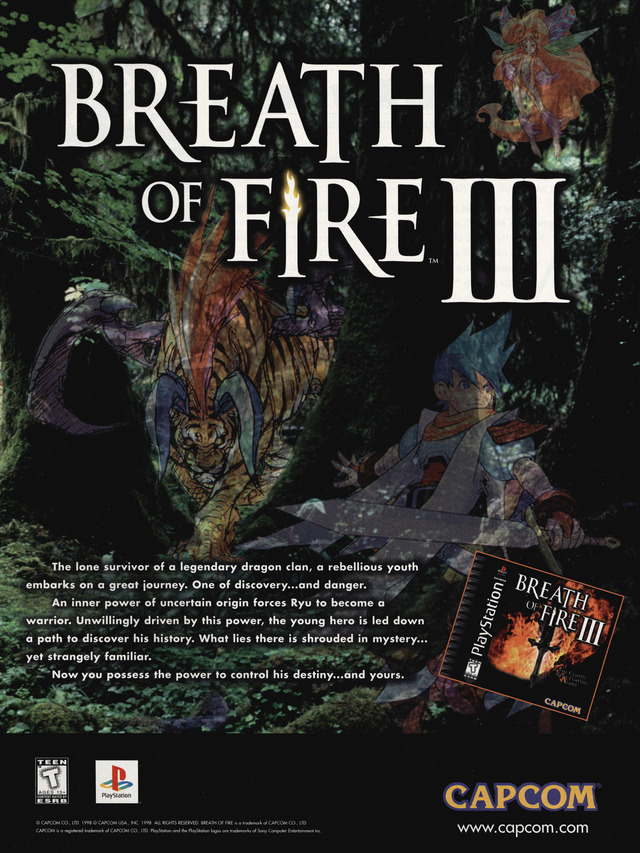 Breath of Fire 3 Breath of Fire 3 Poster