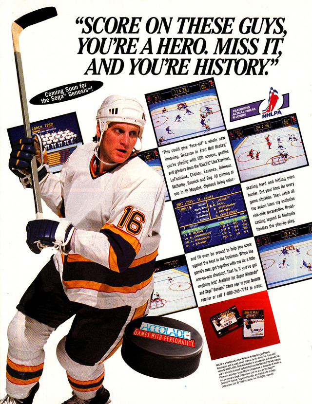 Brett Hull Hockey Brett Hull Hockey Poster