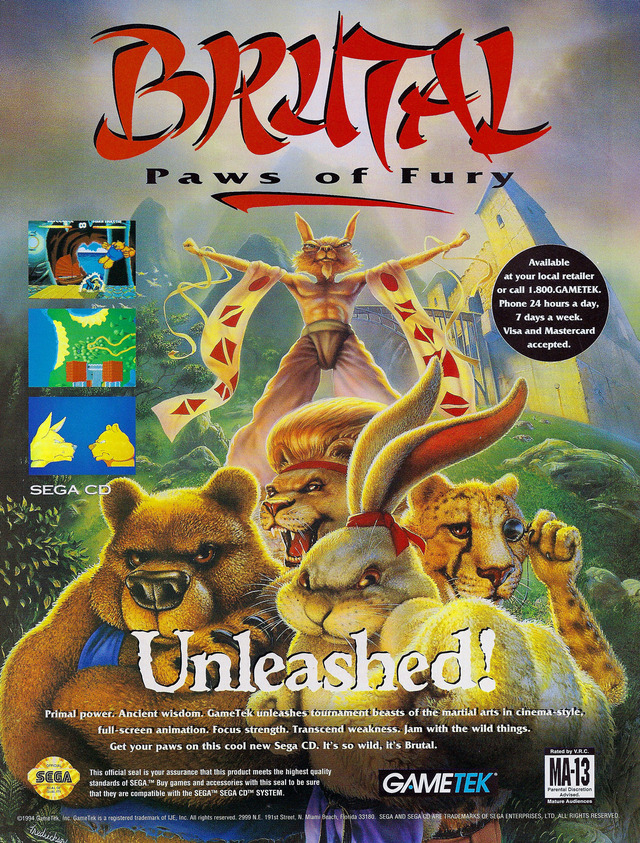 Brutal: Paws of Fury Brutal: Paws of Fury Poster