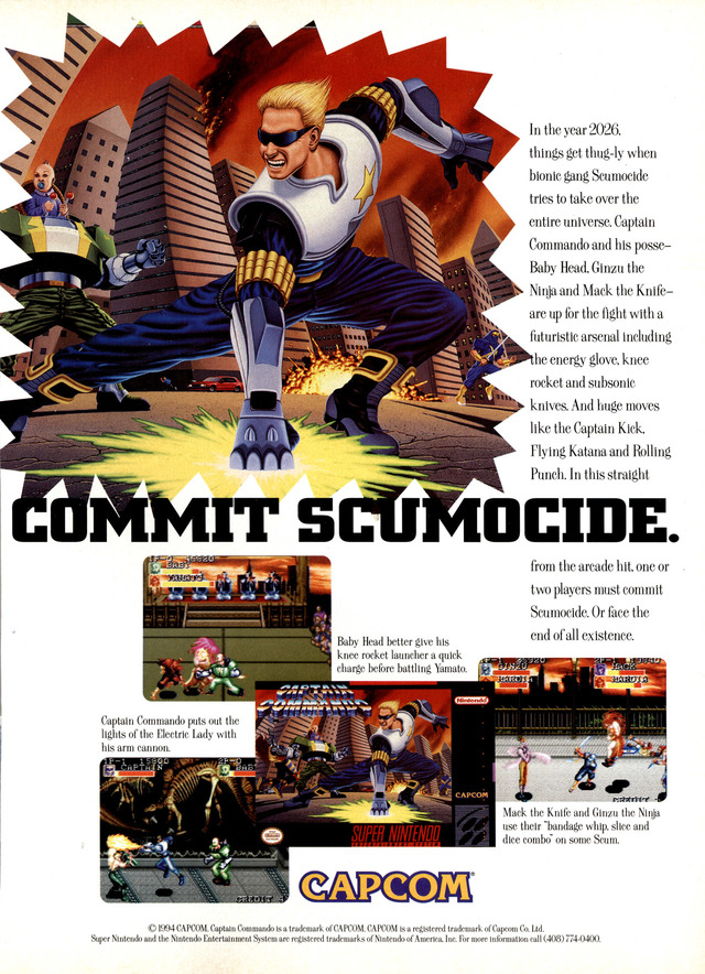 Captain Commando Captain Commando Poster