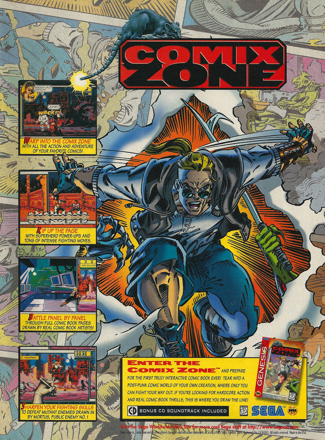 Comix Zone Comix Zone Poster