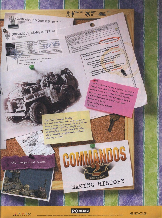 Commandos 2: Men of Courage Commandos 2: Men of Courage Poster