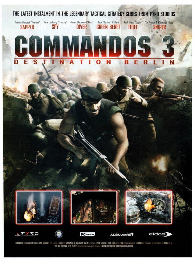 Commandos 3: Destination Berlin Commandos 3: Destination Berlin Poster