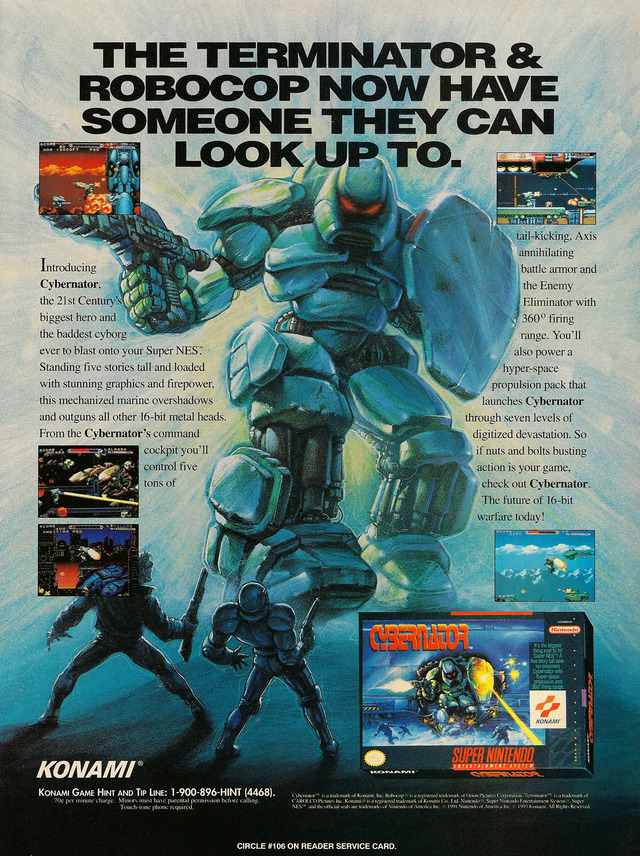 Cybernator Cybernator Poster