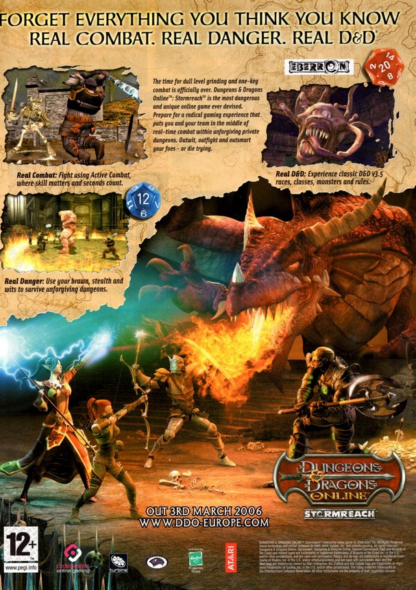 Dungeons & Dragons Online: Stormreach Dungeons & Dragons Online: Stormreach Poster