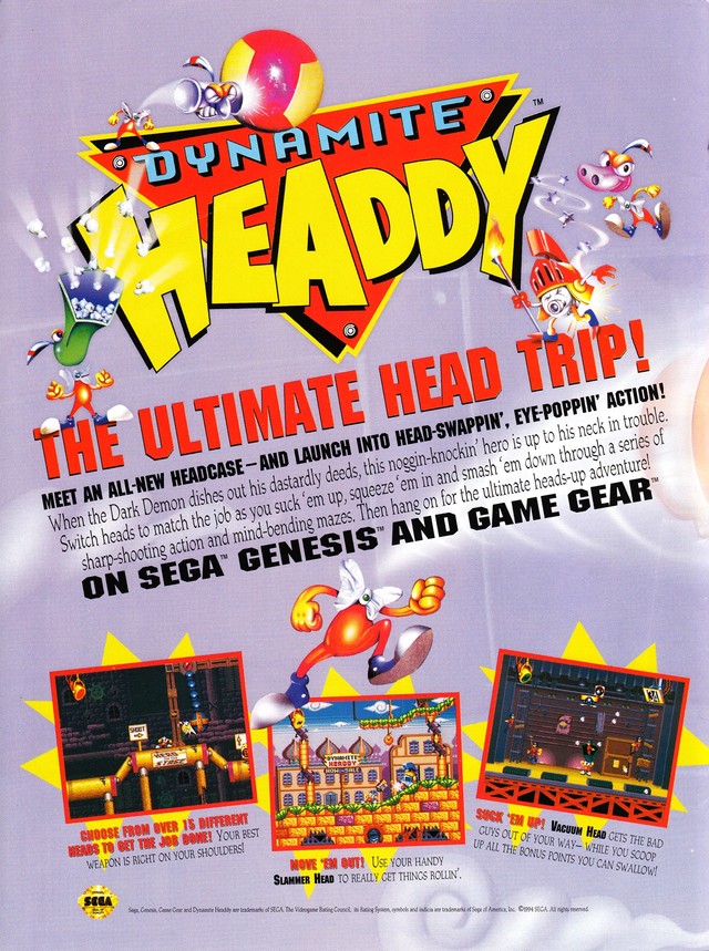 Dynamite Headdy Dynamite Headdy Poster