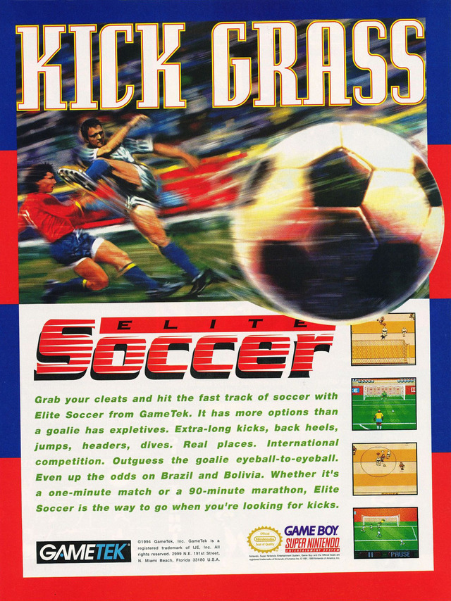 Elite Soccer Elite Soccer Poster