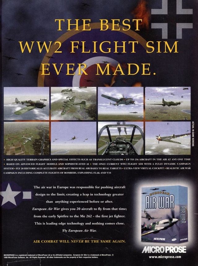 European Air War European Air War Poster