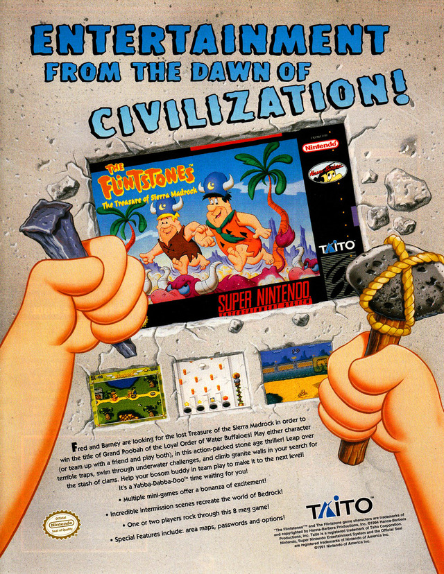 Flintstones: The Treasure of Sierra Madrock Flintstones: The Treasure of Sierra Madrock Poster