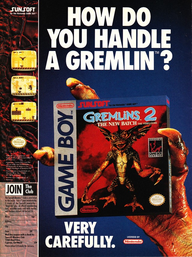 Gremlins 2: The New Batch Gremlins 2: The New Batch Poster