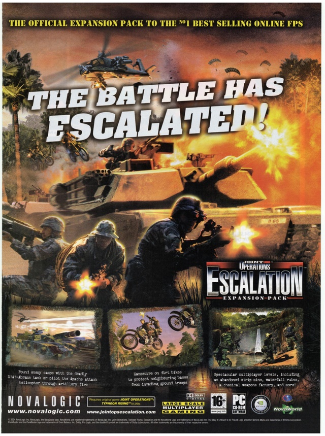 Joint Operations: Escalation Joint Operations: Escalation Poster