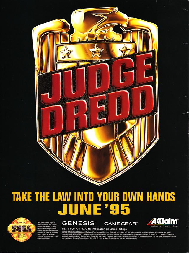 Judge Dredd Judge Dredd Poster