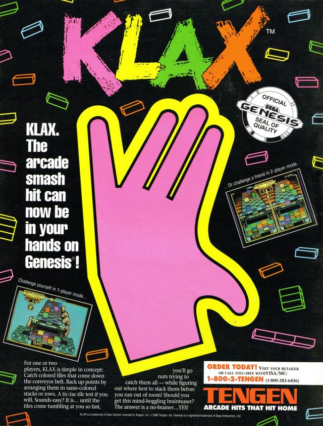 Klax Klax Poster