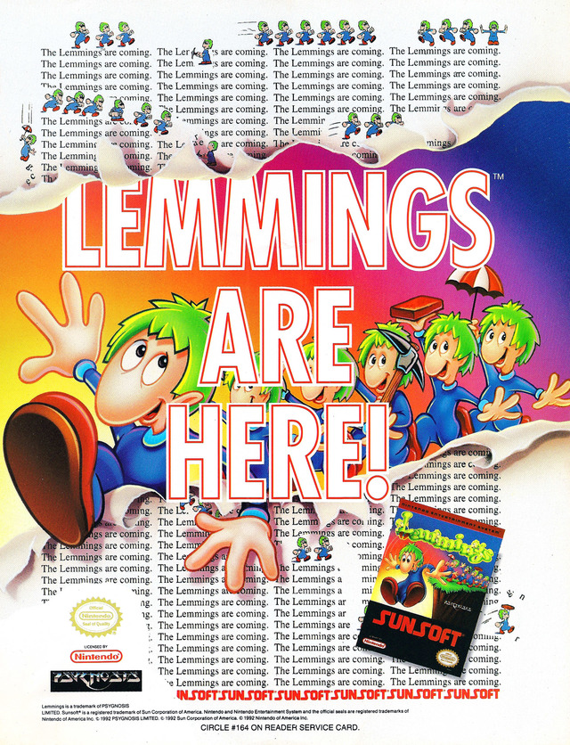 Lemmings Lemmings Poster