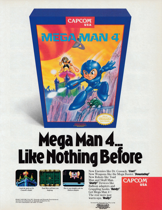 Mega Man 4 Mega Man 4 Poster