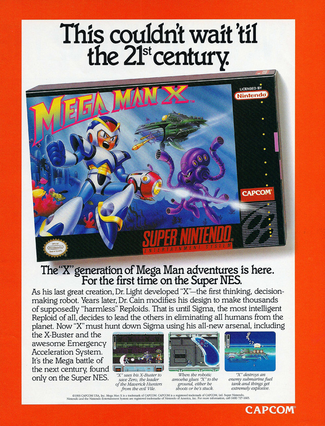 Mega Man X Mega Man X Poster