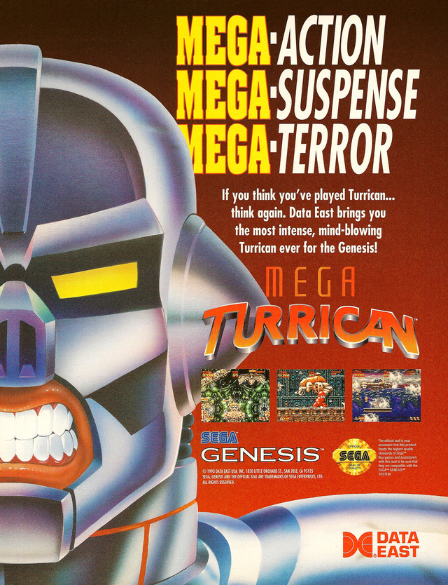 Mega Turrican Mega Turrican Poster