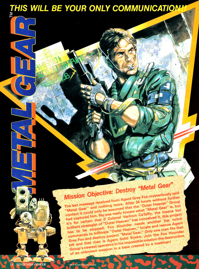 Metal Gear Metal Gear Poster