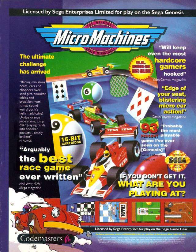 Micro Machines Micro Machines Poster