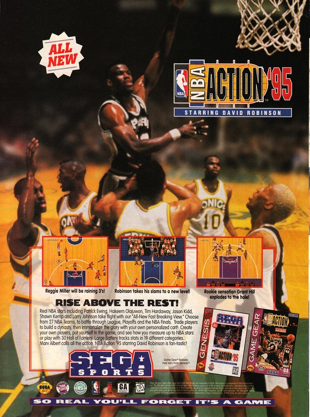 NBA Action 95 NBA Action 95 Poster