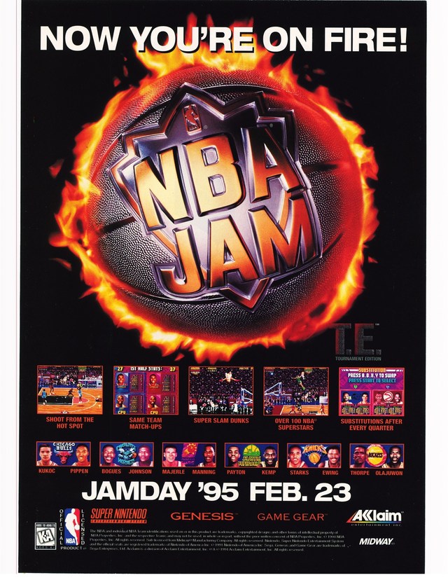 NBA Jam Tournament Edition NBA Jam Tournament Edition Poster
