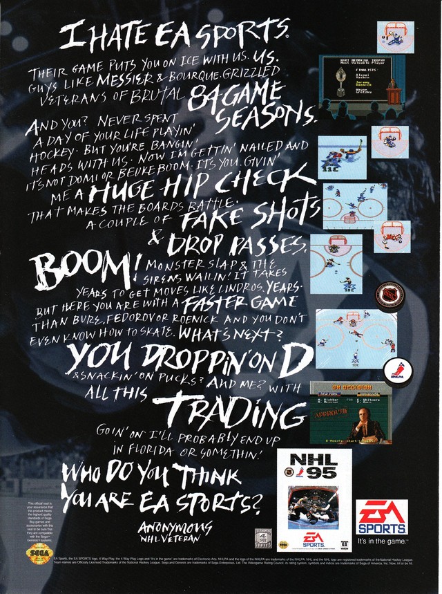 NHL 95 NHL 95 Poster