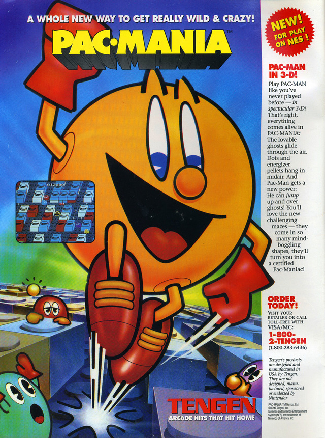 Pac-Mania Pac-Mania Poster
