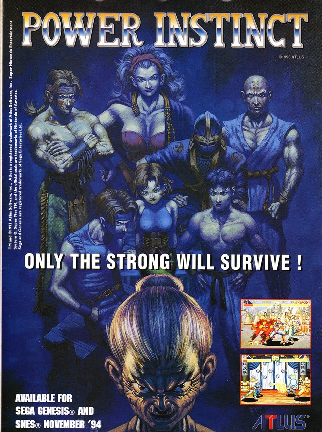 Power Instinct Power Instinct Poster