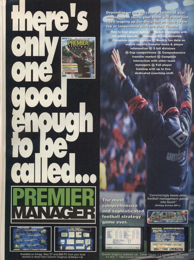 Premier Manager (1992) Premier Manager (1992) Poster