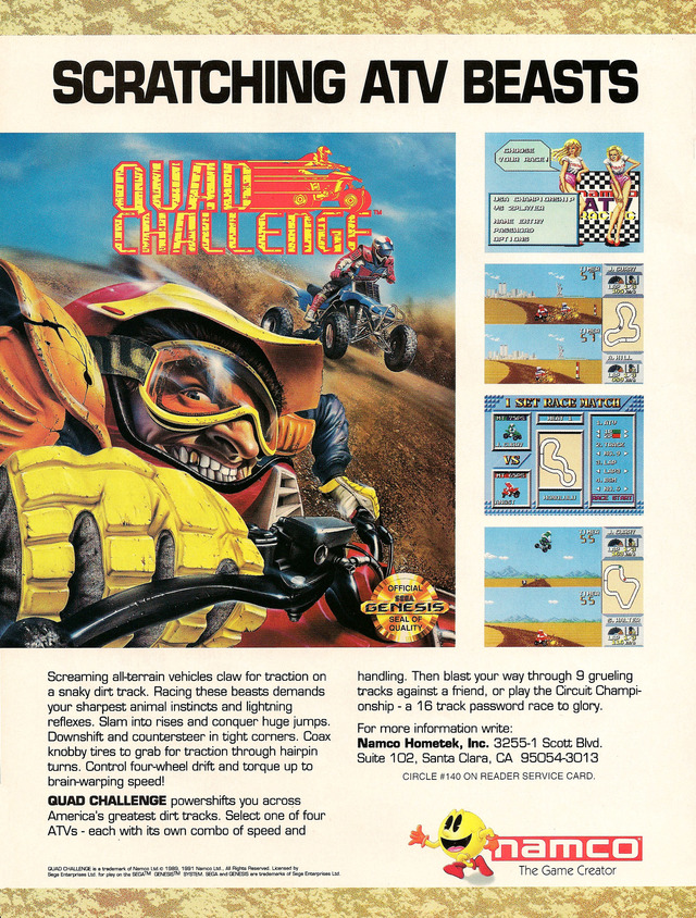 Quad Challenge Quad Challenge Poster