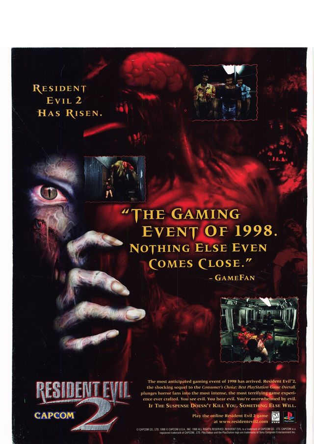 Resident Evil 2 Resident Evil 2 Poster