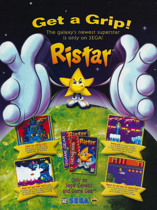 Ristar The Shooting Star Ristar The Shooting Star Poster