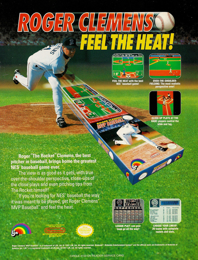 Roger Clements MVP Baseball Roger Clements MVP Baseball Poster