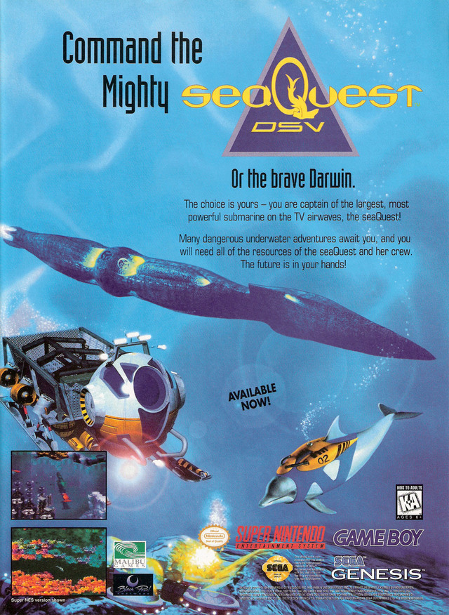 SeaQuest DSV SeaQuest DSV Poster