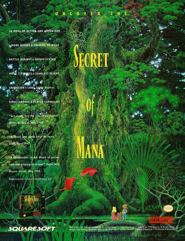 Secret of Mana Secret of Mana Poster
