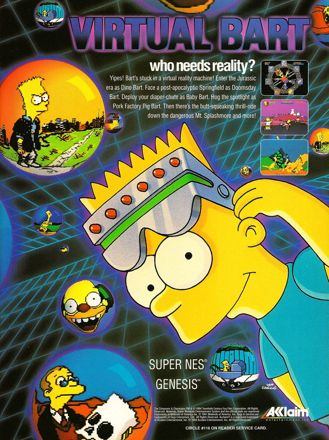 The Simpsons: Virtual Bart The Simpsons: Virtual Bart Poster