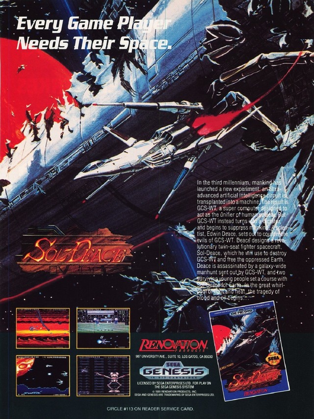 Sol-Deace Sol-Deace Poster